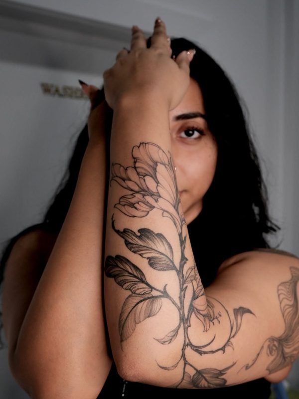 Floral Fine Line