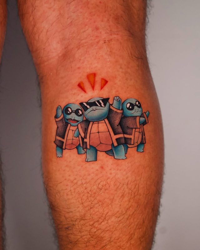 Cool Squirtle Trio