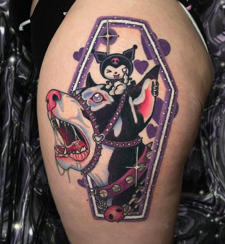 Punk Dog Coffin