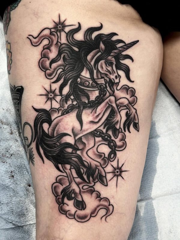 Unicorn in Clouds