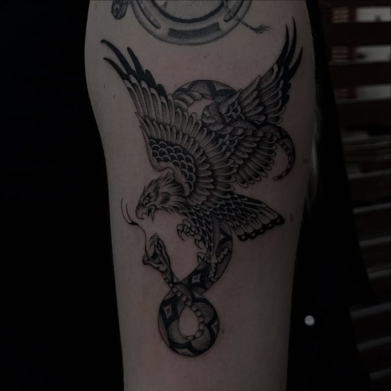 Eagle and Snake