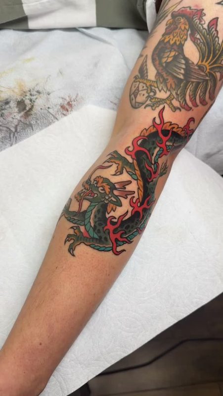 Dragon and Rooster