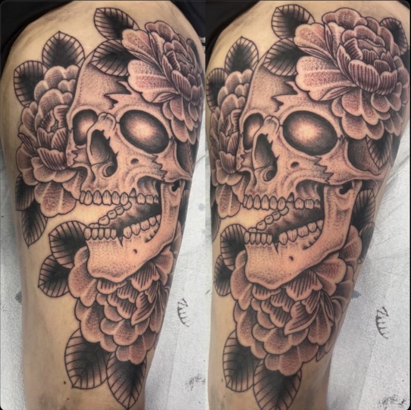 Skull Floral