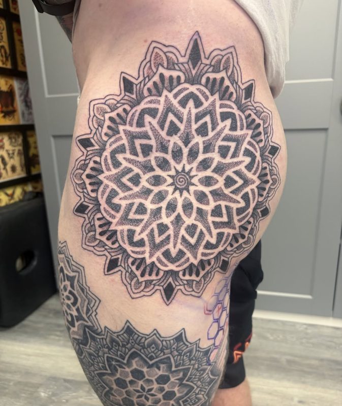 Dotwork Mandala