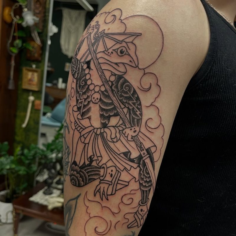 Samurai Frog