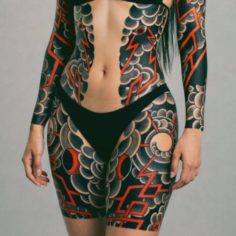 Abstract Sleeve