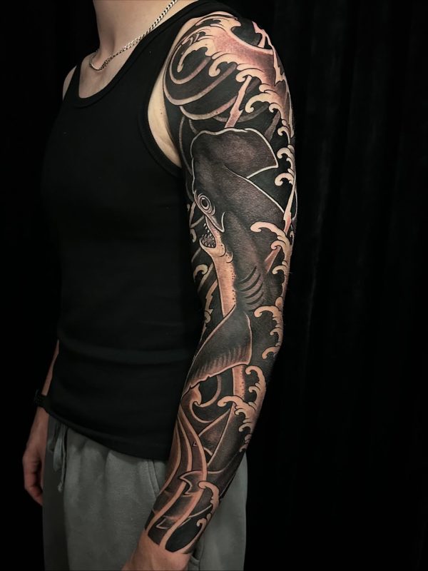 Shark Sleeve