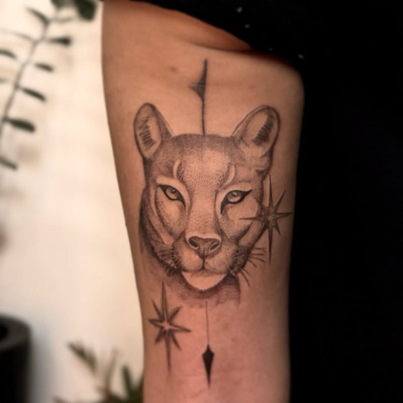 Panther Dotwork
