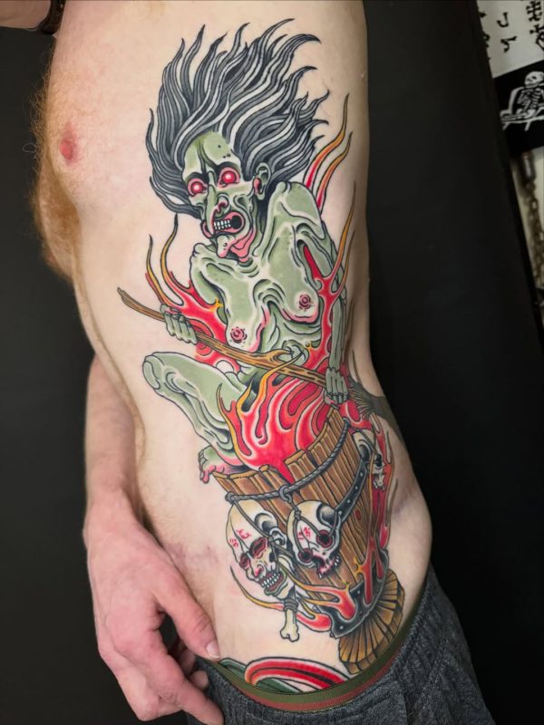 Flaming Demon