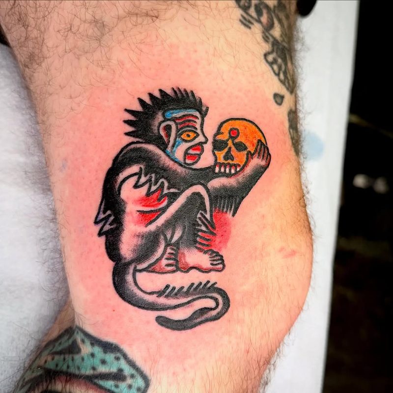 Monkey Skull