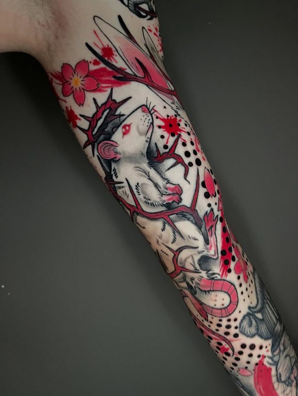 Red Rat Sleeve