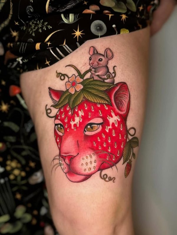 Strawberry Cat
