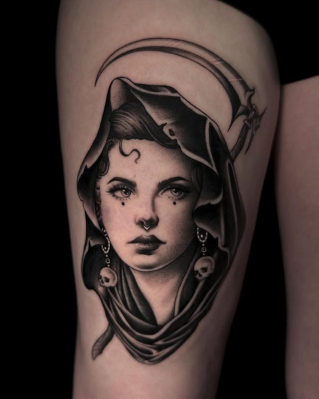 Grim Reaper Woman