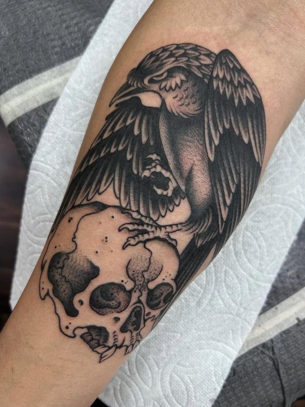Raven Skull