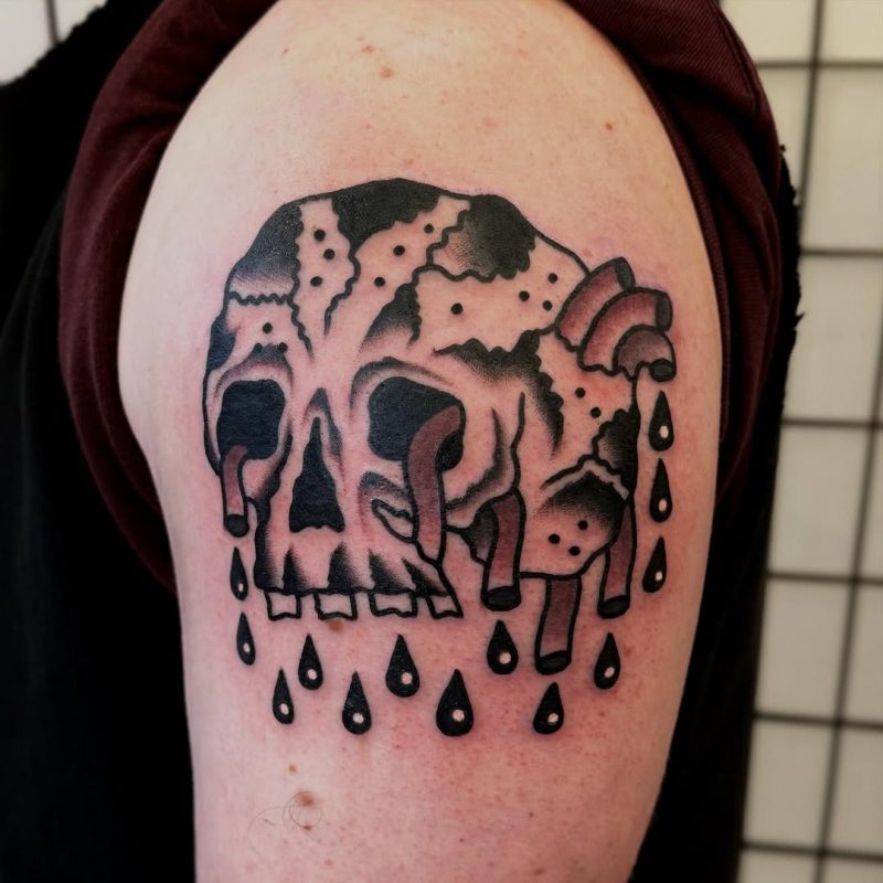 Dripping Skull