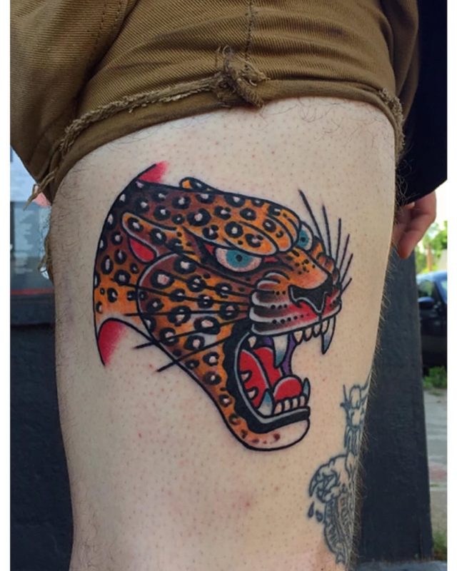 Roaring Leopard