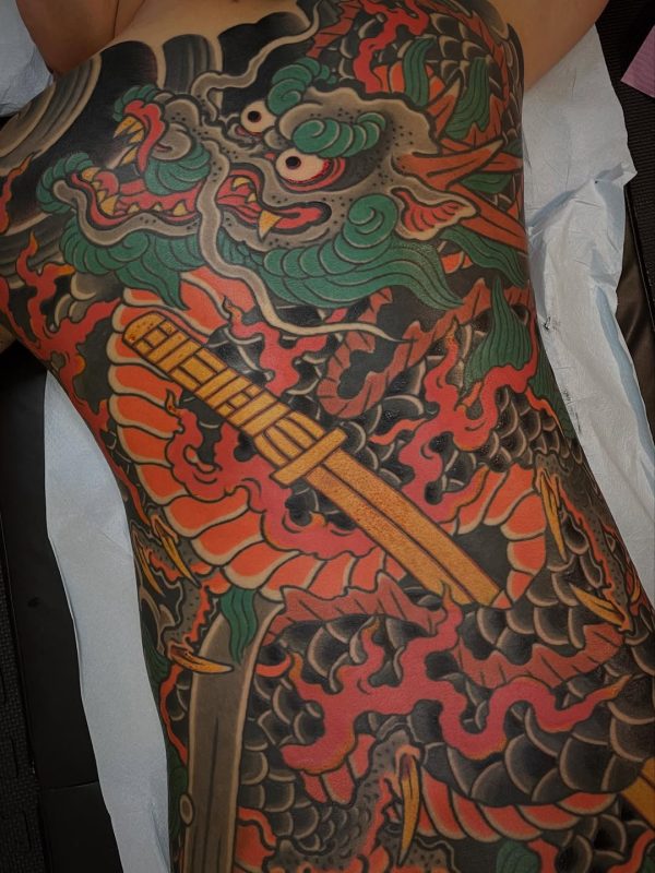 Dragon and Sword