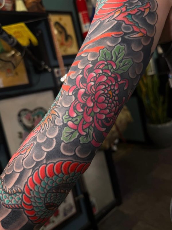 Japanese Floral Sleeve