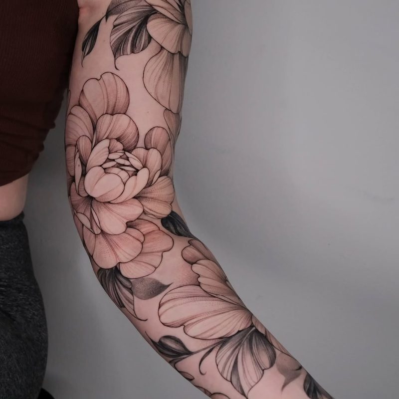 Floral Sleeve