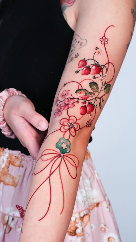 Strawberry Bird