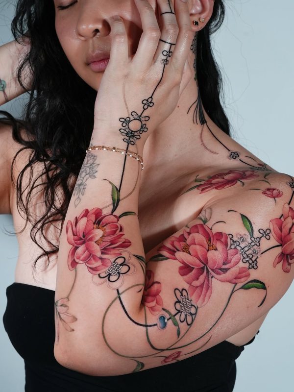 Floral Arm Sleeve