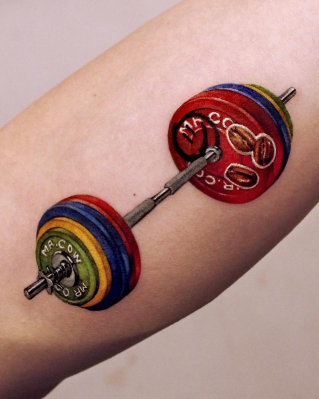 Colorful Dumbbell
