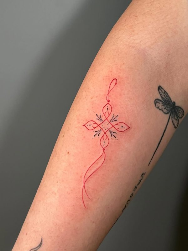 Delicate Red Cross