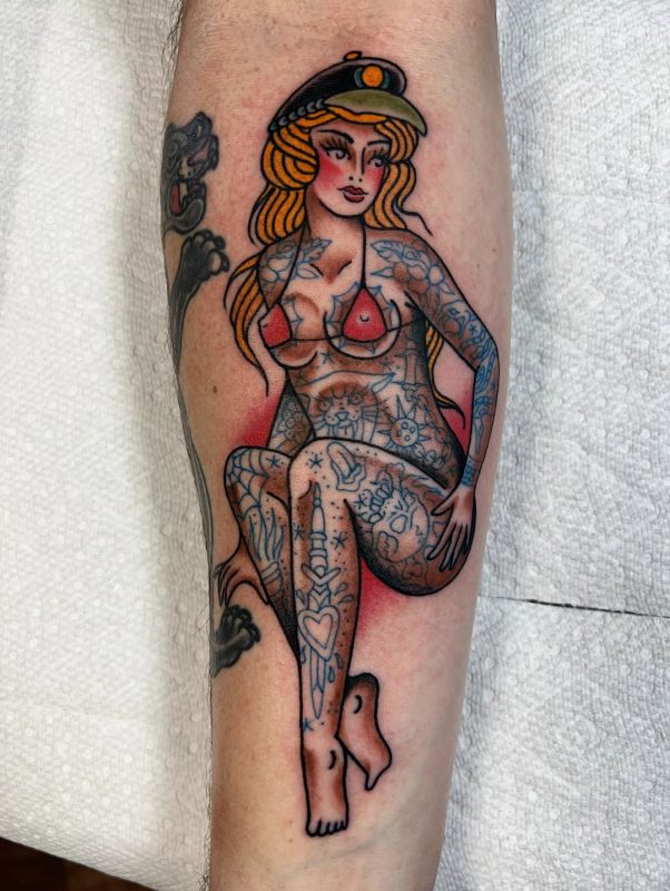 Tattooed Pinup Girl