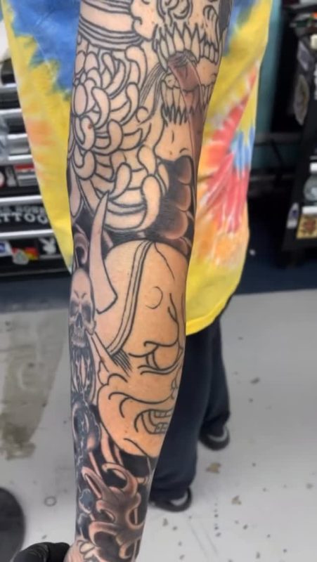 Japanese Mask Sleeve