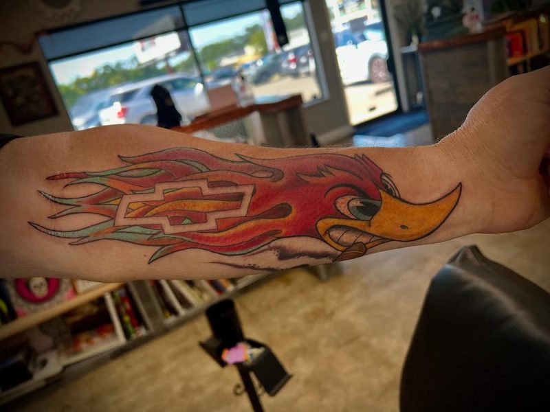 Flaming Duck
