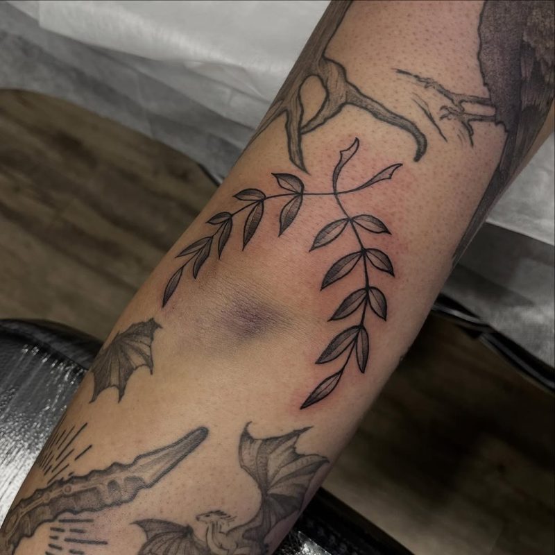 Delicate Leaf Branch