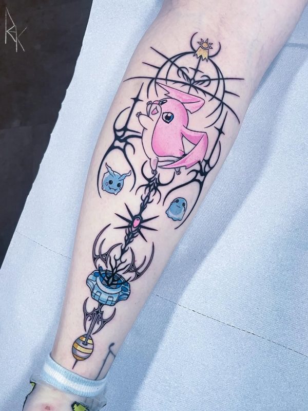 Pink Anime Creature