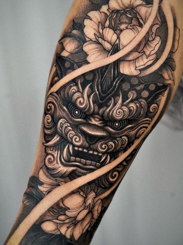 Japanese Lion Mask