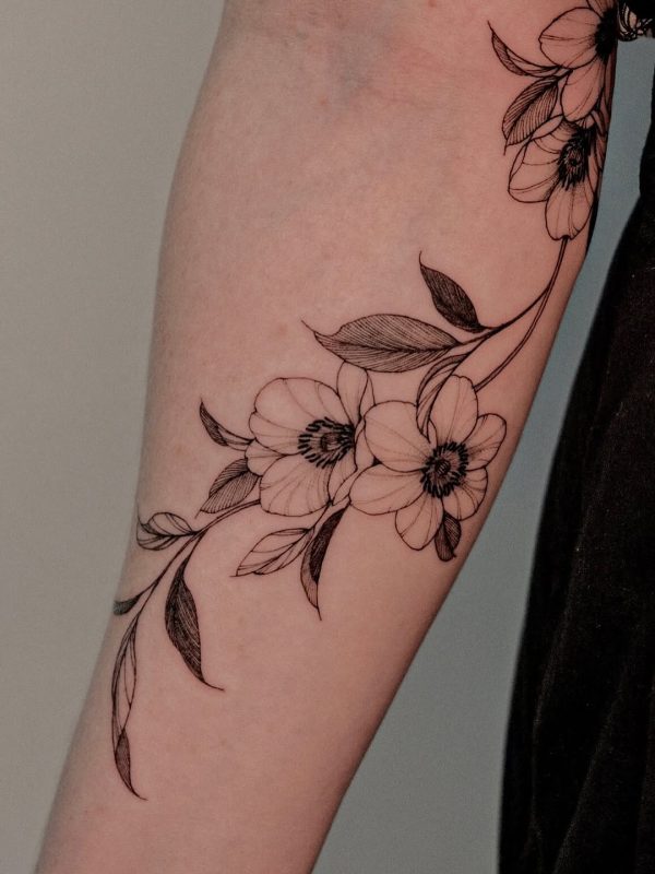 Delicate Floral Branch