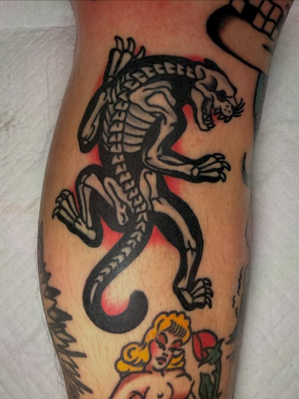 Skeleton Panther