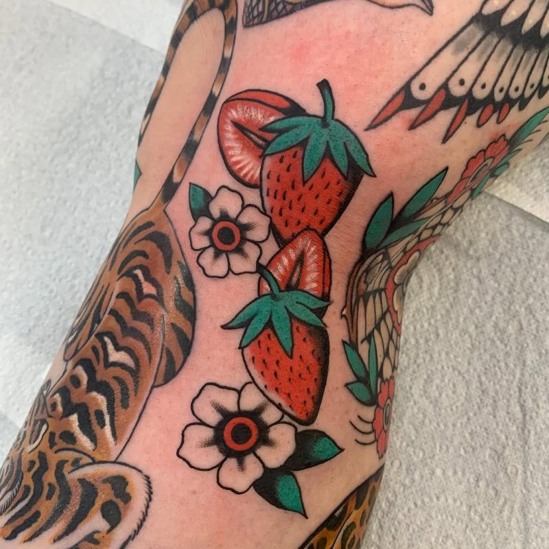 Strawberry Flowers