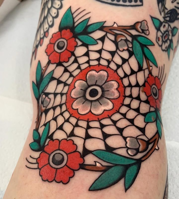 Floral web
