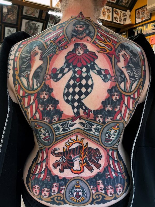 Circus Backpiece