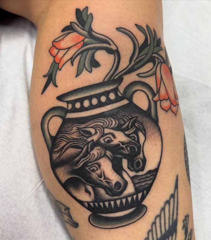 Horse Vase