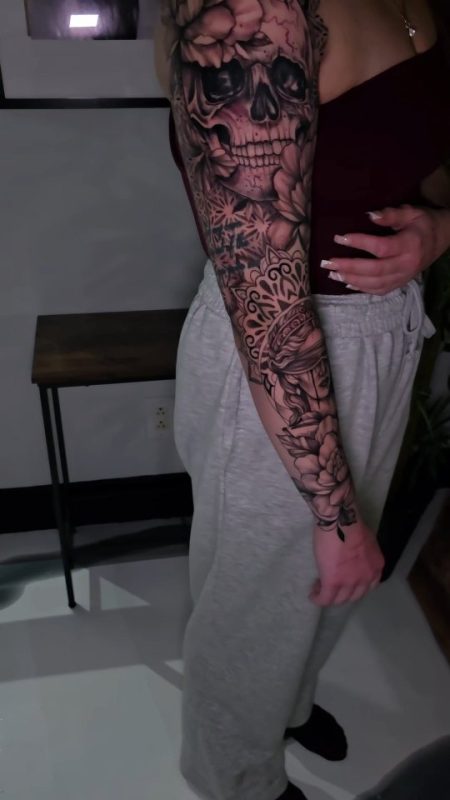 Skull and Mandala