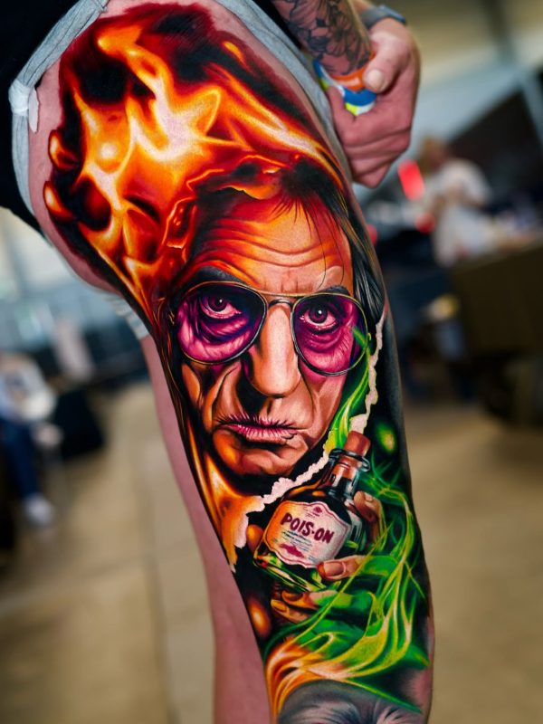 Flaming Portrait