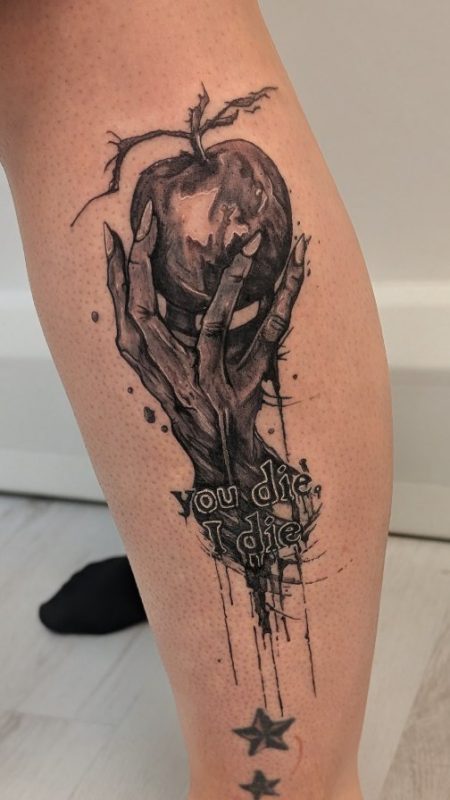 Dark Hand Apple