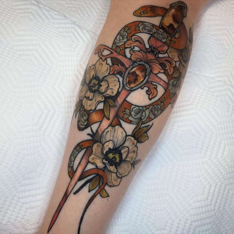 Snake and Dagger