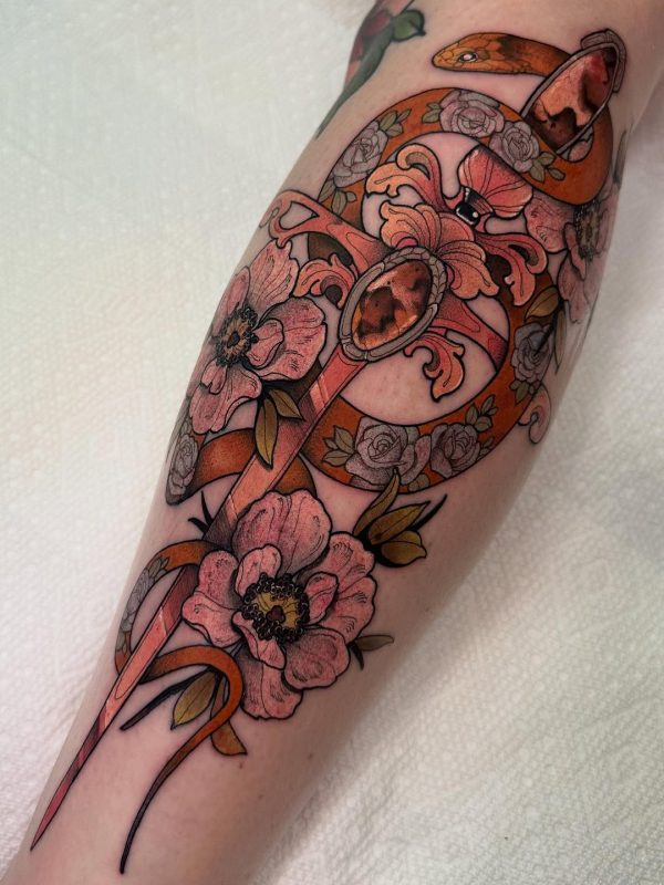 Sword and Flowers