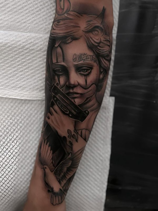 Clown Girl Portrait