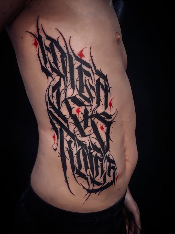 Blackwork Script