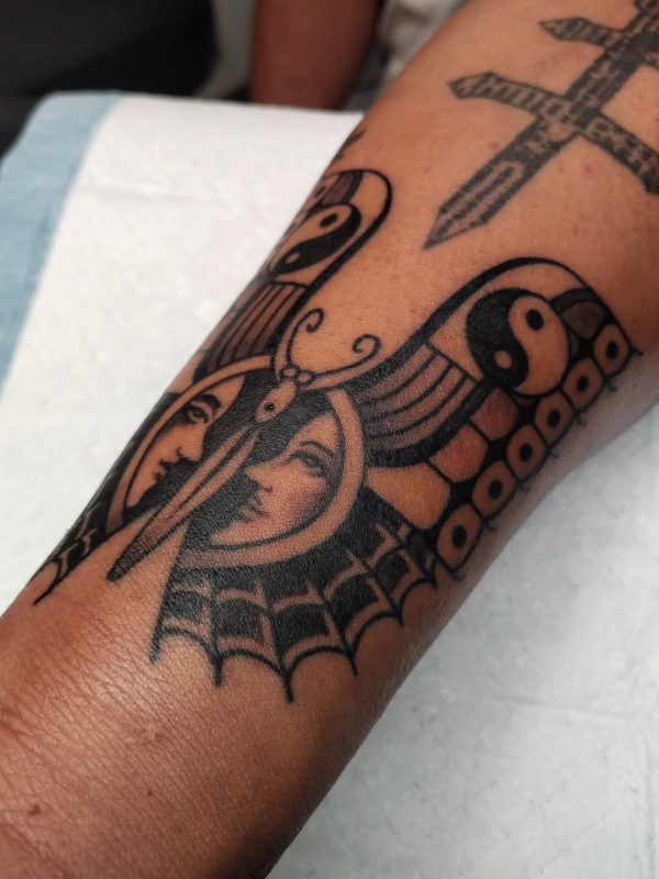 Blackwork Moth