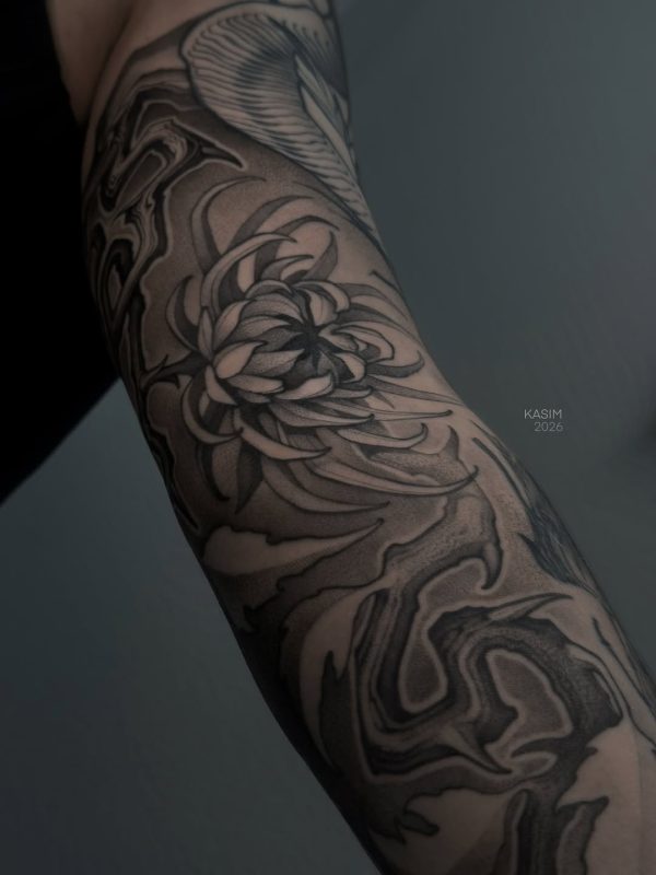Floral Blackwork