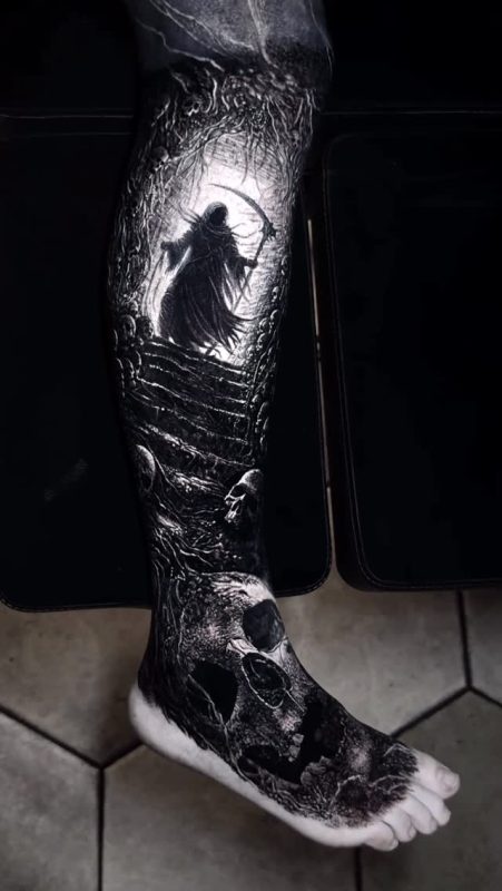 Grim Reaper Skull