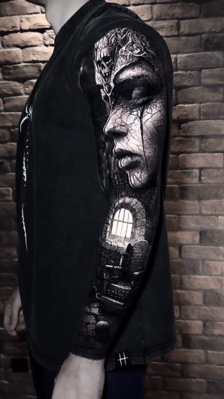 Gothic Portrait Sleeve